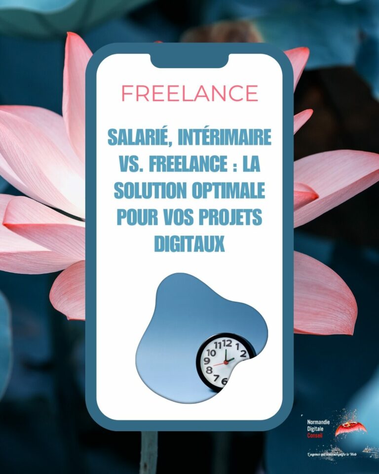 Freelance Intérim Salarié Normandie Digitale Conseil