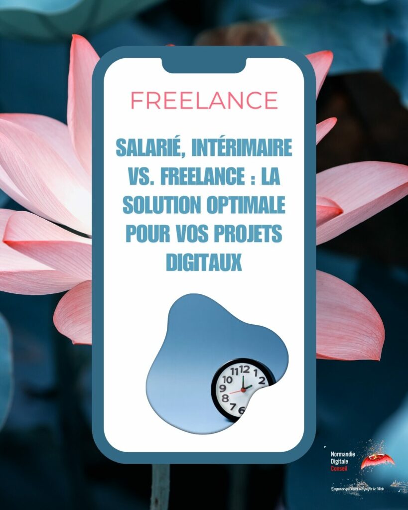 Freelance Intérim Salarié Normandie Digitale Conseil