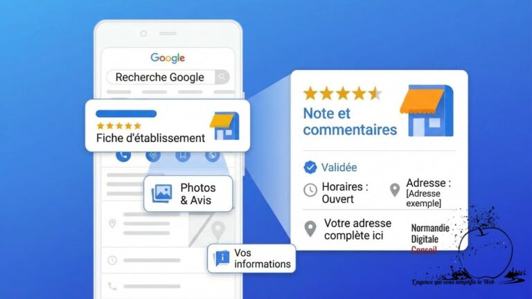 Fiche Google Entreprise MyBusiness Référenement Local