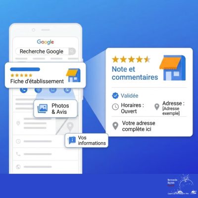 Fiche Entreprise Google Normandie Digitale Conseil